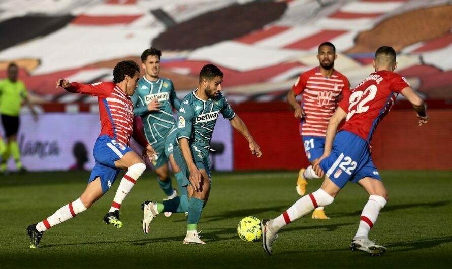 Granada CF 2-0 Real Betis Balompié (1×1) Los fallos condenan al equipo