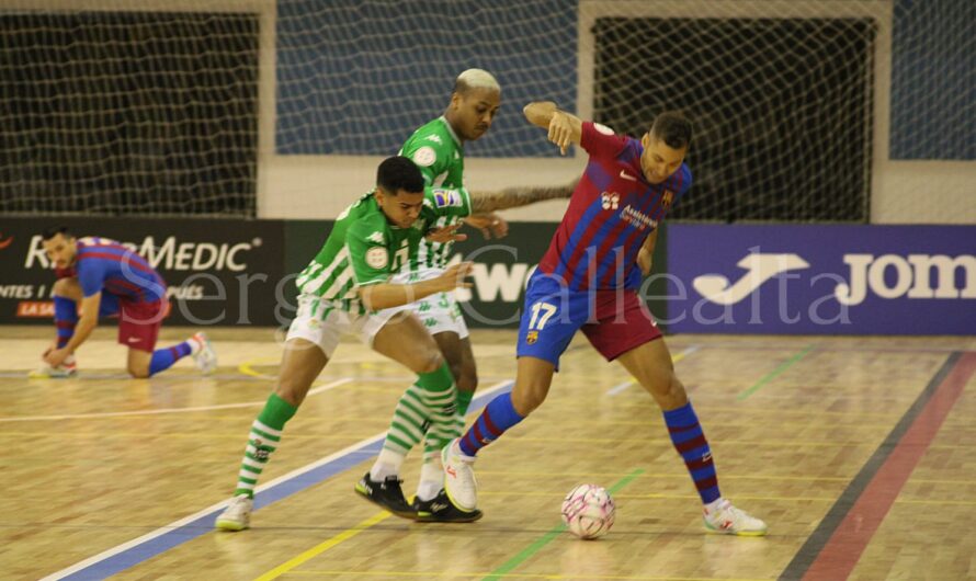 Crónica| Real Betis Futsal 3-6 Barcelona: Demasiado líder para el Betis