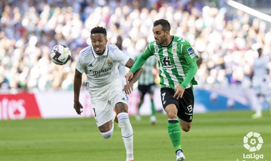 Crónica| Real Madrid 2 – 1 Real Betis: El liderato se esfuma en Madrid