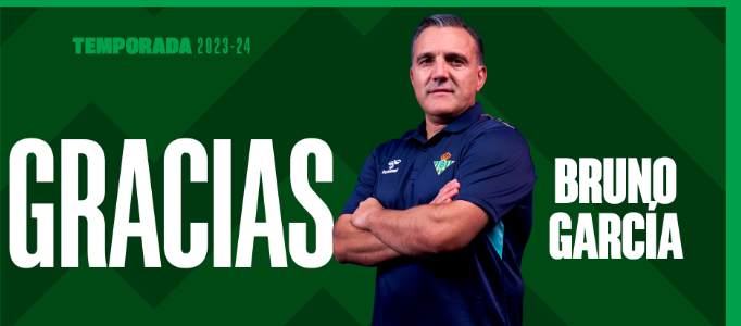 El Real Betis Futsal cesa a Bruno García